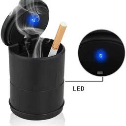 favoto Black Plastic Ashtray image 3