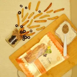 the magic oven sourdough bread studio The Magic Oven Sourdough Grissini Sticks Healthy Nutritious Snack | Sourdough Bread Sticks | Preservative free - Olive Oregano 200g image 1