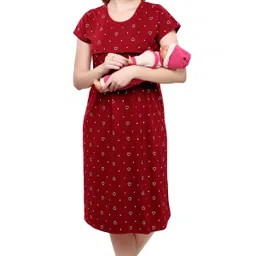 tigywigy Women Maternity/Nursing Nighty-picture-10