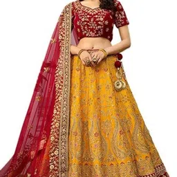 ladali Embroidered Semi Stitched Lehenga Choli-picture-28