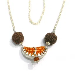 apdi Ek Mukhi Rudraksha Mala Wood Pendant-picture-18