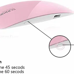 hingol Nail Paint Dryer With USB | Nail Polish Dryer | LED UV Light Nail Polish Dryer Curing Lamp Light Portable | Lamp cures fingernails or toenails | Nails Paints Dryer Machine Nail Polish Dryer image 5