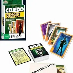 zuuluzrs Cluedo Suspect Card Game Solve The Crime In The Quickest Time image 4