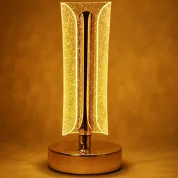 nostalique Decorative Crystal LED Touch Lamp | 3 Color Mode Romantic Lamp | Type-C Charging Table Lamp-picture-38