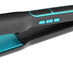 IKONIC ME IKP-SCWBT 2 in 1 Straight & Curl Wide-Black & Teal Hair Straightener-picture-13