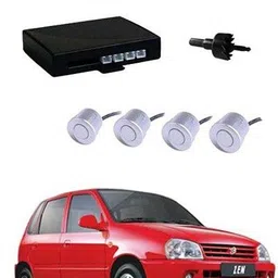 ayw 4 White Parking Sensors With LED Display Which Increased Safety of Passengers/Car One Alarm Kit For Zen Parking Sensor-picture-20