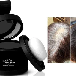 daryue Powder Instantly Conceal Hair Fall Root Touch Up Hair Powder an/-400 medium Hair Volumizer powder puff-picture-37