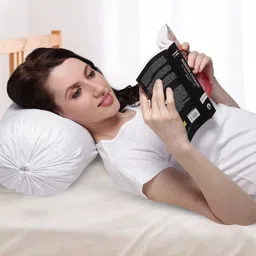 navi collection Microfibre Bolster Pack of 1 Solid image 3