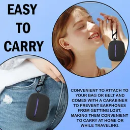 Toriko Silicone Press and Release Earbuds Case For JBL Tune Buds 2 image 5