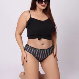 cymrite Pack of 3 Women Hipster Multicolor Panty image 5