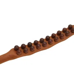 Kruvad Wooden Stick Massager Wooden Stick Massager Gua Sha Muscle Relaxation for Back, Legs, Arms Neck Muscle Massager-picture-12