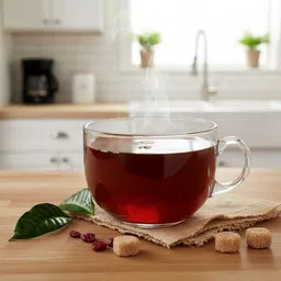 vaghanimart Pack of 1 Glass 140ML TEA CUPBT-picture-32