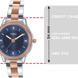 timex Blue Dial Watch Gift Set Analog Watch - For Men & Women TW00ZP010 image 4