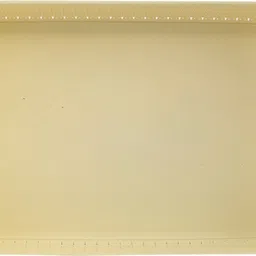 kuber industries Plastic Q-4 Multiuses Designer Unbreakable Plastic Storage Basket Packof 4 (Blue& Cream) Storage Basket image 4