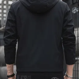 futse peno Men Solid Casual Jacket image 4