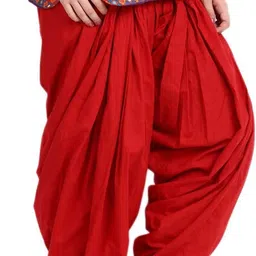 pi world Cotton Blend Solid Patiala image 3