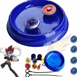 crazybuy 4D System Super Spinning Metal Fusion Fighting Beyblade Battle Toy Set With Ring-picture-23