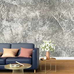 Jaamso Royals Grey Abstract Print Self-Adhesive & Waterproof Wallpaper image 2