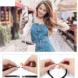 CYPAT Cell Phone Lanyard, Universal Mobile Holder Lanyard, Crossbody Lanyard B Phone Charm image 4