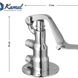 kamal Foot Control Cock (Without Spout) Push Cock Faucet image 2