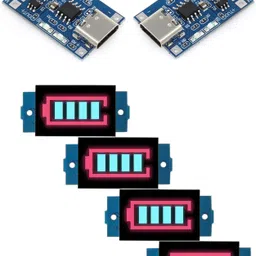 doctorgentle Pack Of 6 3S Battery Power Indicator 11.1V-12.6V With 2,pcs C type Moduale 1468 Non-magnetic Electronic Level-picture-23