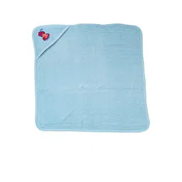 MeeMee Unisex Kids Blue Printed 200 GSM Bamboo Reusable Bath Towel image 3