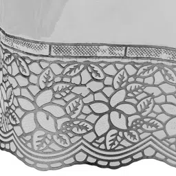 lala hathrasi PVC 4 Seater Self Design Table Cover image 3