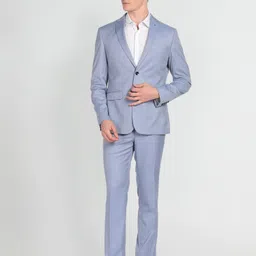 arrow Men Reversible Waistcoat Three Piece Suit Solid Suit image 1