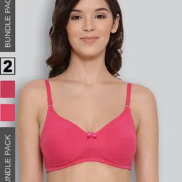 lyra Pack of 2 Women T-Shirt Non Padded Bra image 2