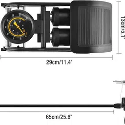 vintaze 160 psi Tyre Air Pump for Car & Bike image 2