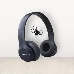 Lightweight Wireless Over-Ear Headphones with AUX Compatibility_PG Bluetooth & Wired Headset-image-1