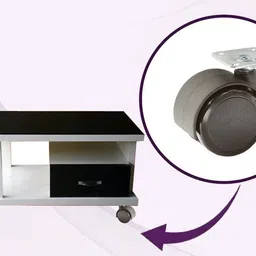 biway Black Plate type wheel Industrial Furniture Caster image 4