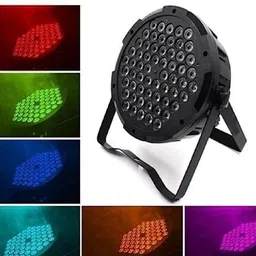 rodz 60 Led Par Light with 3W X 60 RGB LEDs for DJ Disco Party Stage Lighting Disco Ball Set image 4