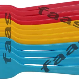 faas Disposable Plastic Baby Fork, Dessert Fork, Salad Fork, Fruit Fork image 3
