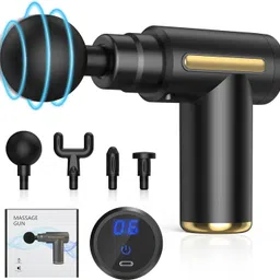 pixna Silicone head, 3000mAh Battery, Pain Relief, Deep Tissue Full body gun-picture-19