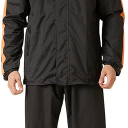 zeel Solid Men Raincoat image 1