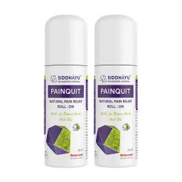 Siddhayu Painquit Roll On (From the house of Baidyanath) Joint Pain Relief |Joint, Back, Knee, Shoulder and Muscular Pain 75 ml each - Pack Of 2-picture-20