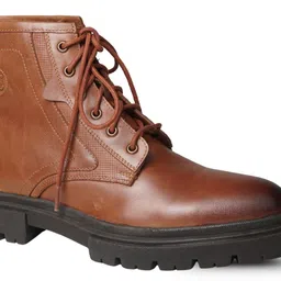 ezok 2710 Lightweight Comfort Genuine Leather Soft Summer Trendy Premium Stylish Boots For Men image 2