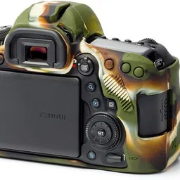 DIGICLIMBER Silicon Cover for Canon EOS 6D Mark II Camera Case, Professional Silicone Camera Case Cover Detachable Protective for Canon EOS 6D Mark II - Camouflage Camera Bag image 4