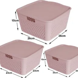 kuber industries Plastic Storage Basket image 5