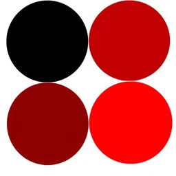 PERPAA Premium Kumkum Set Of 16 Velvet Sticker Kumkum Bindi Box - Red - Black - Dark-Maroon - Light-Maroon image 2