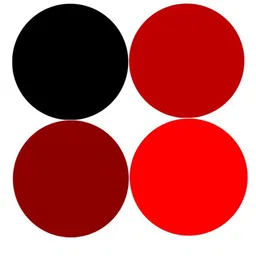 PERPAA Set of 16 Premium Velvet Sticker Kumkum Bindi Flaps - Red + Maroon + Burgundy + Black image 4