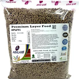 Premium Layer Pallets Feed Vegetable 1 kg Dry Adult, Young, Senior Bird Food-image-16