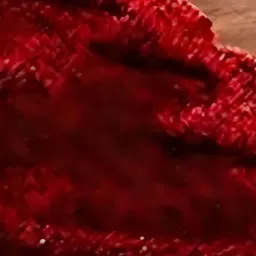 Shopgallery Maroon Embossed Heart-shaped Strong & Durable Floor Runner image 4