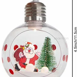 ascension Nightlight for Christmas Decoration LED Christmas Ball Lights Battery Powered Yellow Plastic Hanging Lantern image 5