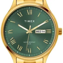 Timex Full Roman Green 43mm Dial Astrological Men's Watch Analog Watch - For Men TWEG18446 image 2