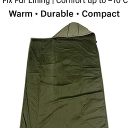 rc Adventure Sleeping Bag with Fix Fur Lining Sleeping Bag image 5