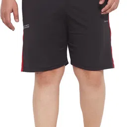 Color Block Men Black Regular Shorts-image-23