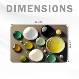 yellow weaves Rubber Bathroom Mat image 4