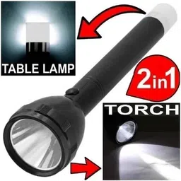 zeno volt 9050 Rechargeable 3 Mode Long Range Upto 1KM Battery Backup 8 hrs Emergency Torch image 2